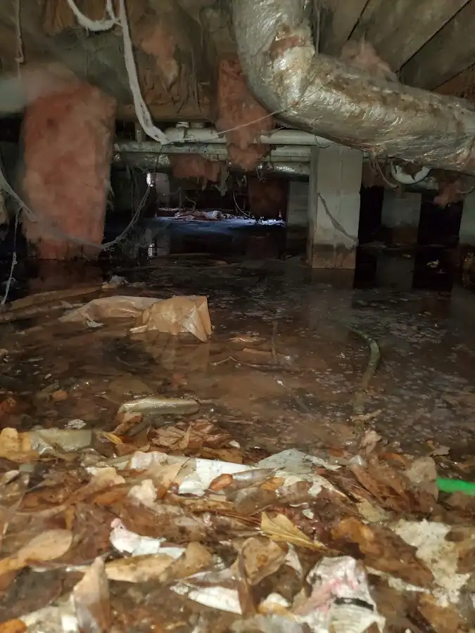 Crawl space flood assessment for Leak Detection & Repair in Ohio